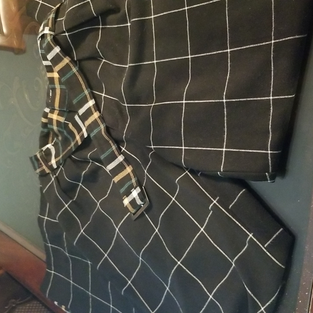 Who What Wear Womans Dress Plaid Pants Size 2 As New Preowned No Tag